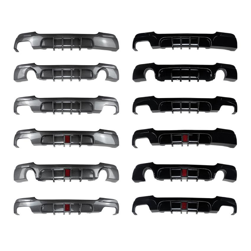 BMW 3 Series Coupe E92 E93 M Sport Rear Bumper Lip Diffuser Modification.