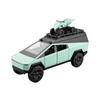 1/24 Tesla Cybertruck Camping RV Alloy Die Cast Toy Car Model Sound and Light Children's Toy Collectibles Birthday Gift