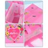 Thank You Bags Mothers Day Tote Gift Bags Floral Non-Woven Candy Bags with Handle Party Favor Reusable Gift Wrapping Bag