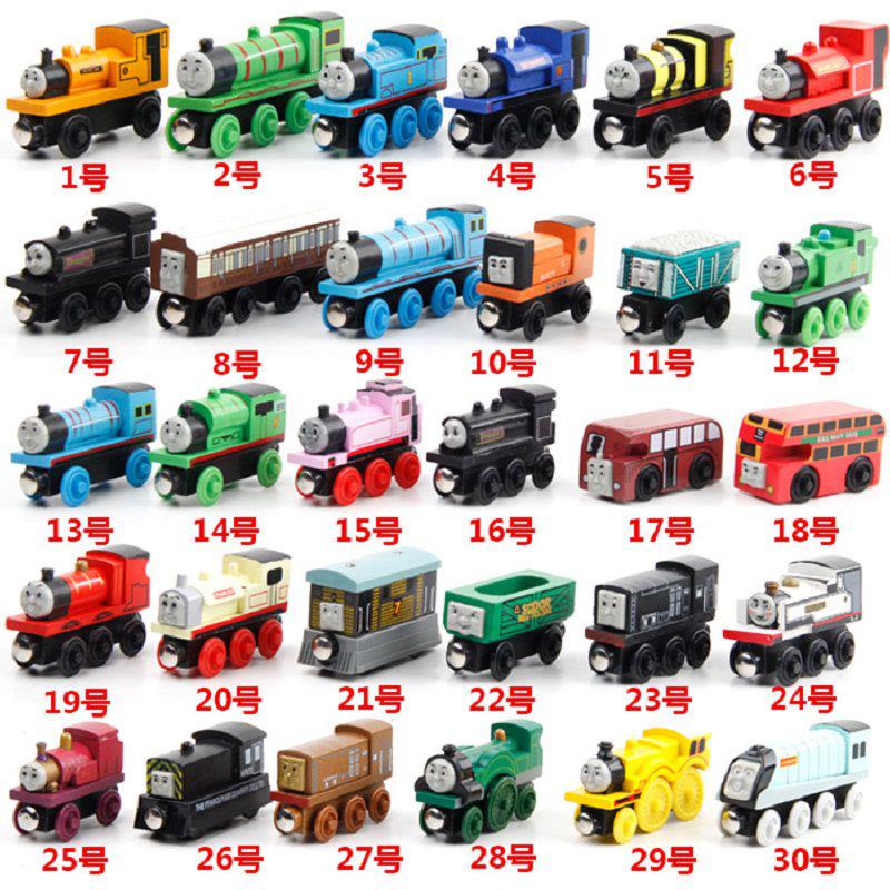 Thomas Train Car Tender Wooden Magnetic Railway Toy Truck Kids Gift Set