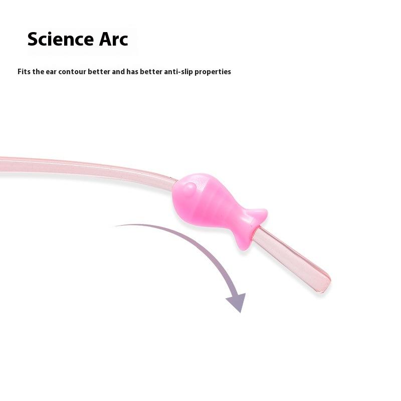5Pairs Silicone Fish Shells Anti Slip Ear Hook Eyeglass Eyewear Accessories Eye Glasses Grip Fixed Rings Temple Tip Holder