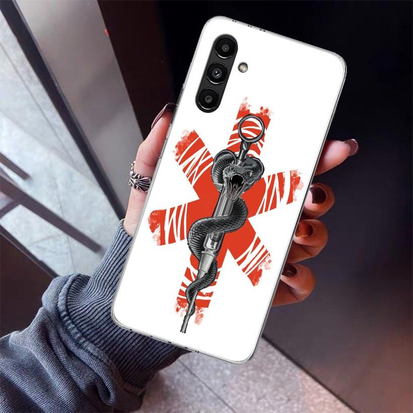 EMT EMS Medical Rescue Phone Case For Samsung Galaxy A17 A16 A15 A14 A13 A57 A56 A55 A54 A53 A37 A36 A35 A34 A33 A26 A25 A24 A23