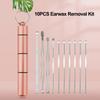 10PCS Earwax Removal Kit Ear Pick Set Earwax Remover Ear Spoon Earpick Ear Picker for Ear Massage Adult Ear Care Tools