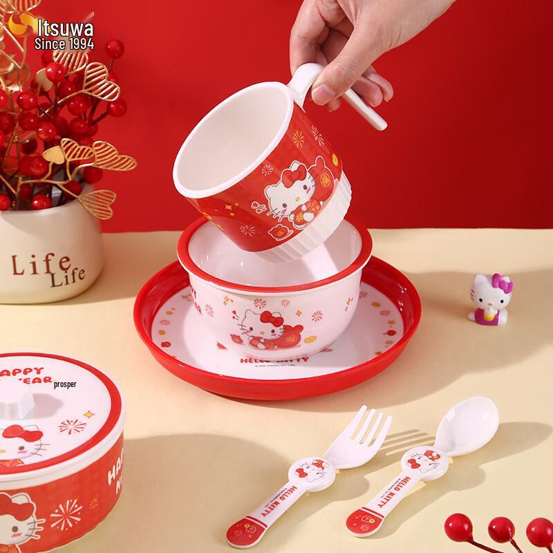 Sanrio Cartoon Melamine Kids Spoon Set