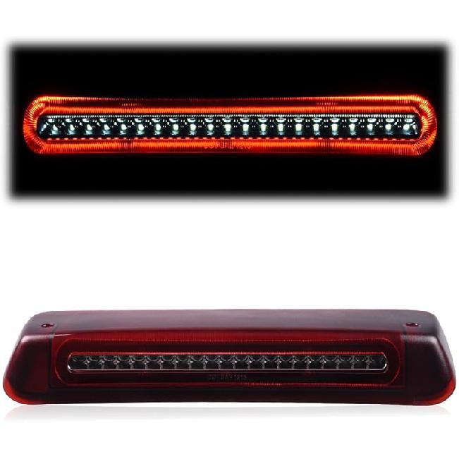GRAND ORANGE LED Third Brake Lights Compatible With Ford F150 / Fits Lincoln Models 2004-2008 DOT Certified 3Rd Tail Light Assembly