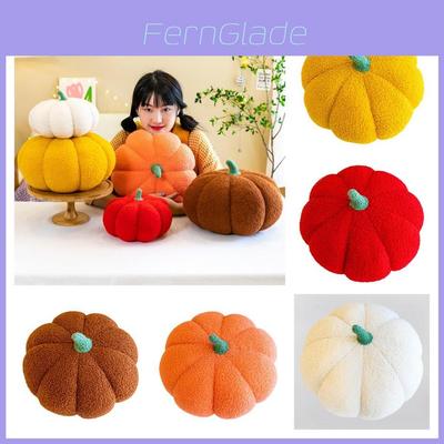 Cute Plush Pumpkin Pillow For Halloween And Home Decoration Soft And Skin-friendly Fabric