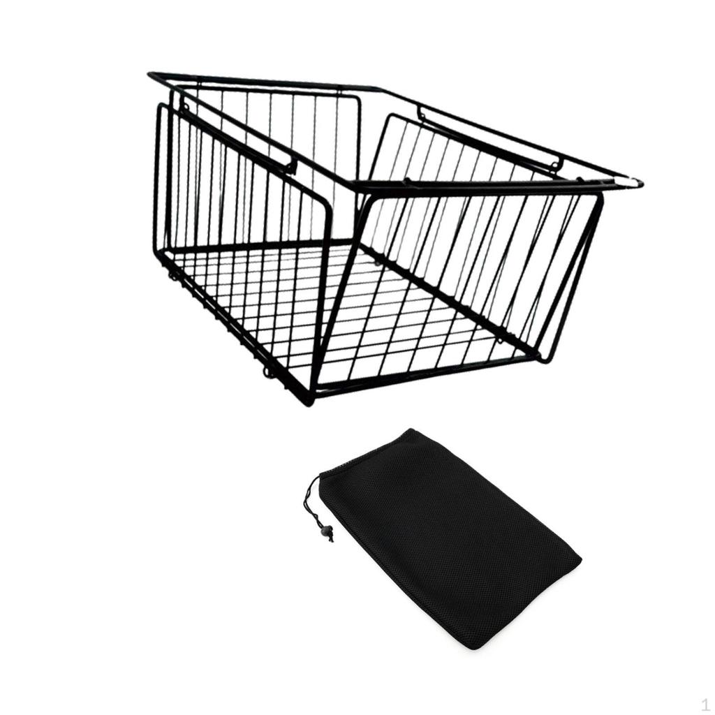 Camping Table Basket Organization Portable Compact Accessories for Storage Bin