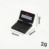 Mini Dollhouse Simulation Laptop Eco-Friendly Material Realistic 1:12 Mini Decor for Dollhouse Decoration Kids Role Play Gifts