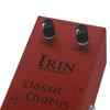IRIN AN-09 Classic Chorus Guitar Pedal Crisp & Transparent Chorus Full Bodied Sounds Effect Pedal True Bypass With 9V Adapter