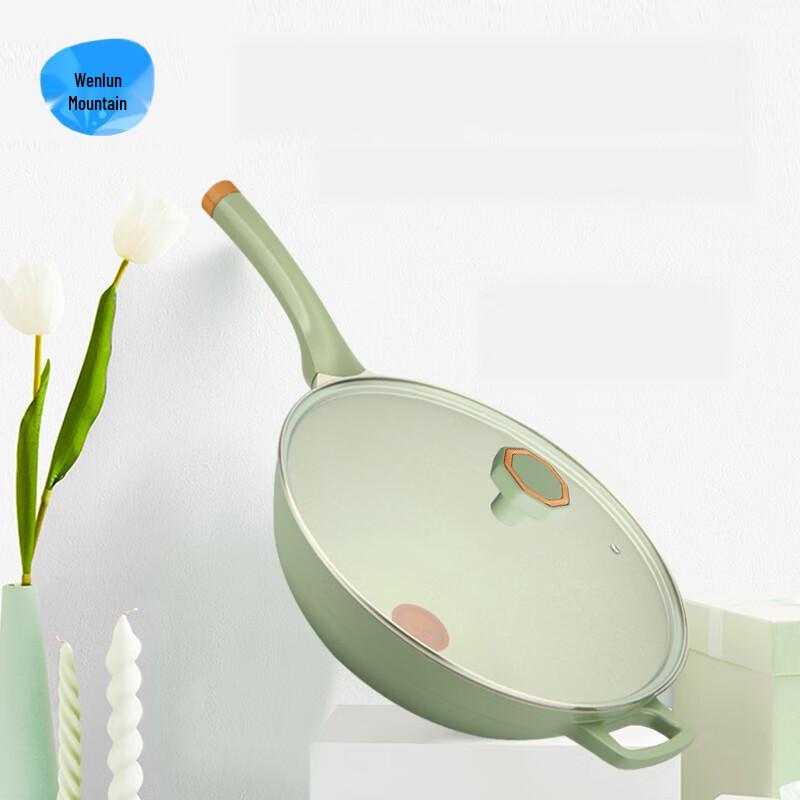 Wenlunshan Maifan Stone Non-Stick Wok