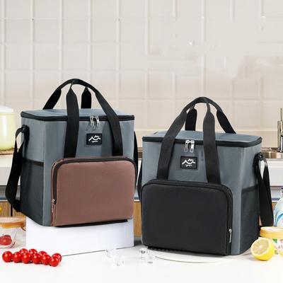 Food Storage Tote Stylish Drink Cooler Bag Picnic Bag Waterproof Lunch Bag For School Travel Outdoor