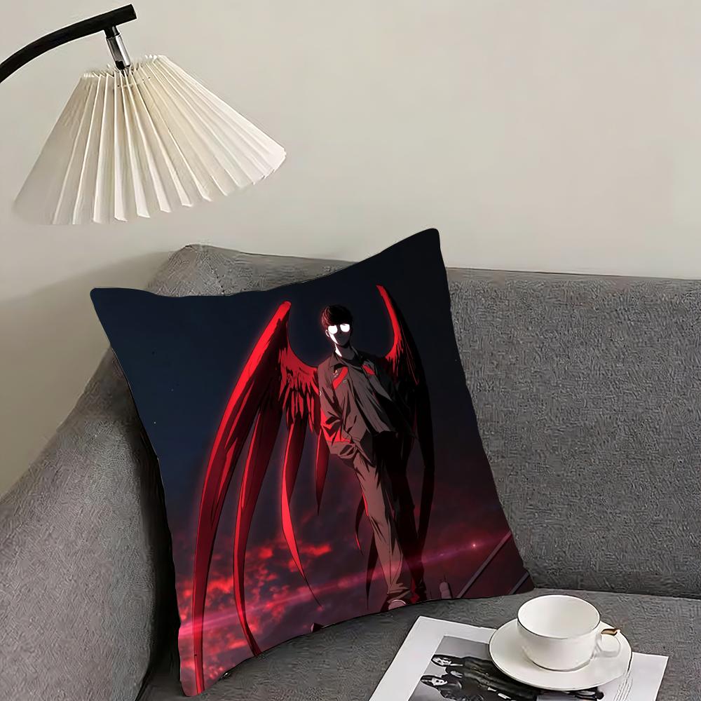 F-Faker LOLS SKT T1 2024 Five Champion Cushion Cover Reversible Plush Pillow Cover – For car, sofa, bedroom, perfect as a gift.