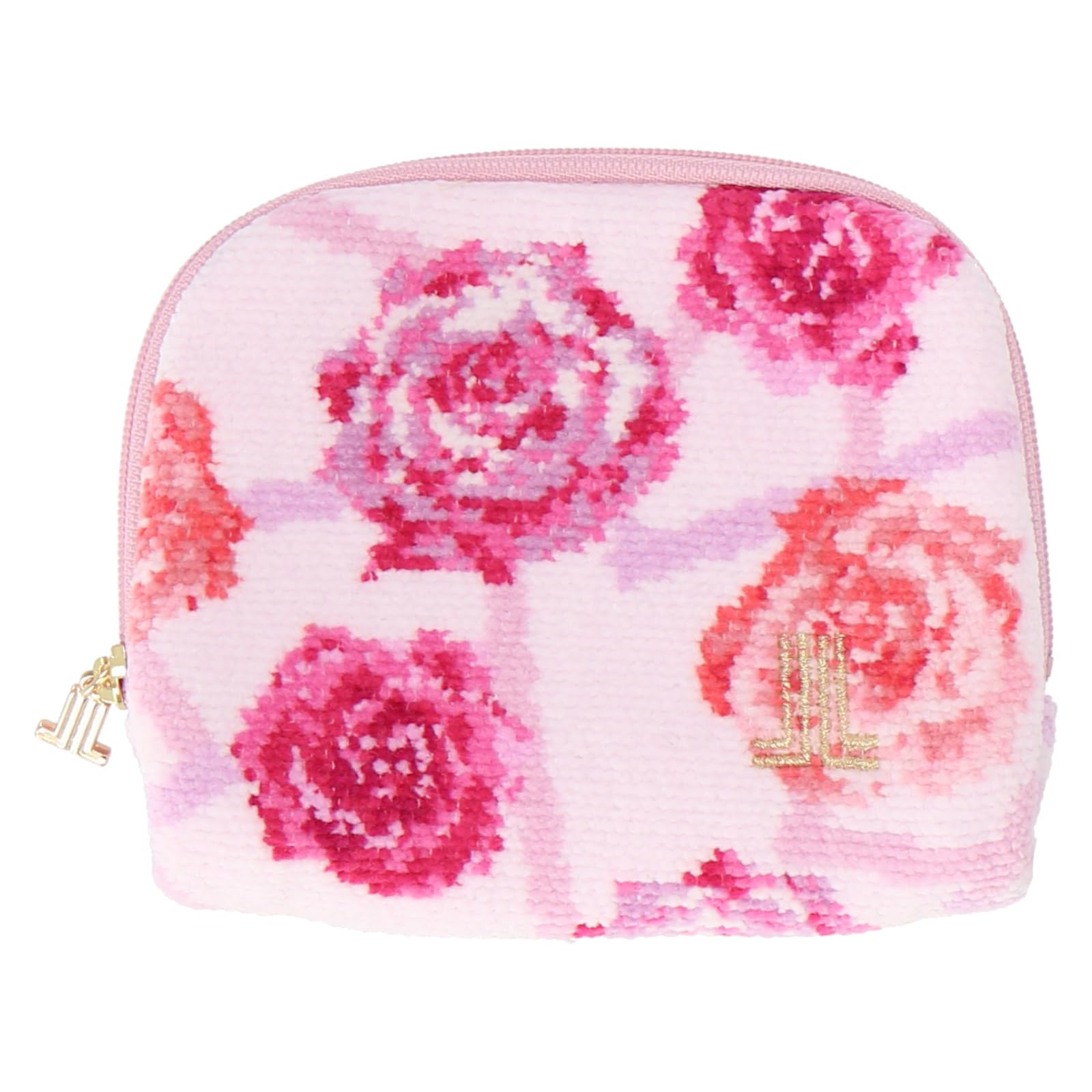 Коллекция Lanvin Вельветовая косметичка 08705002 Платок Женский 08705002C Розовый Примерно 14 см Ш x 10,5 см В x 3 см Г