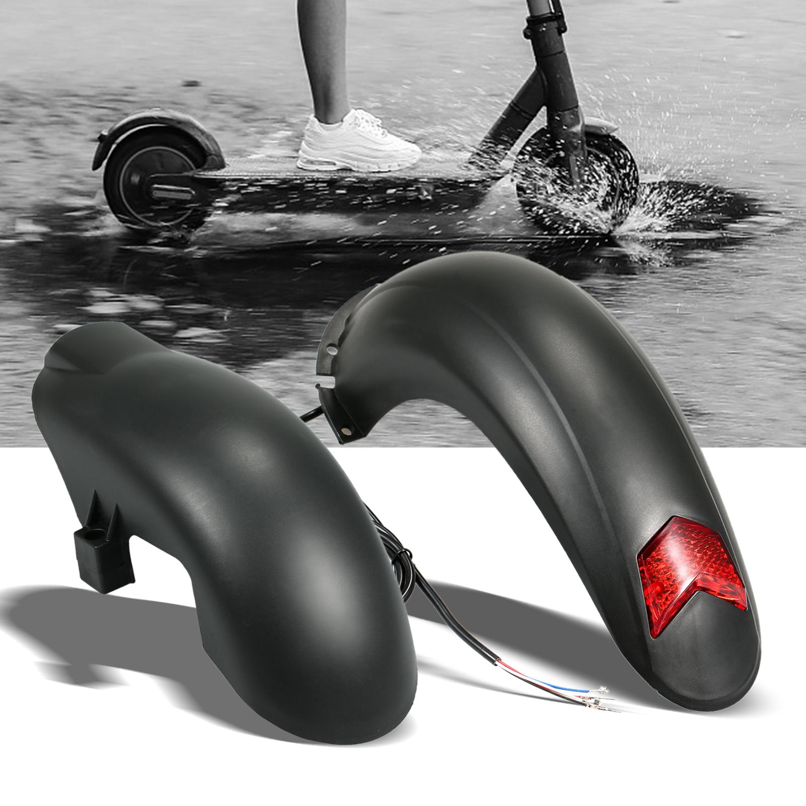 

10in Electric Scooter Front Tire Guard Rear Tire Guard Front Rear Mud Guard Set Mudguard for Kugoo M4 Kick Scooter