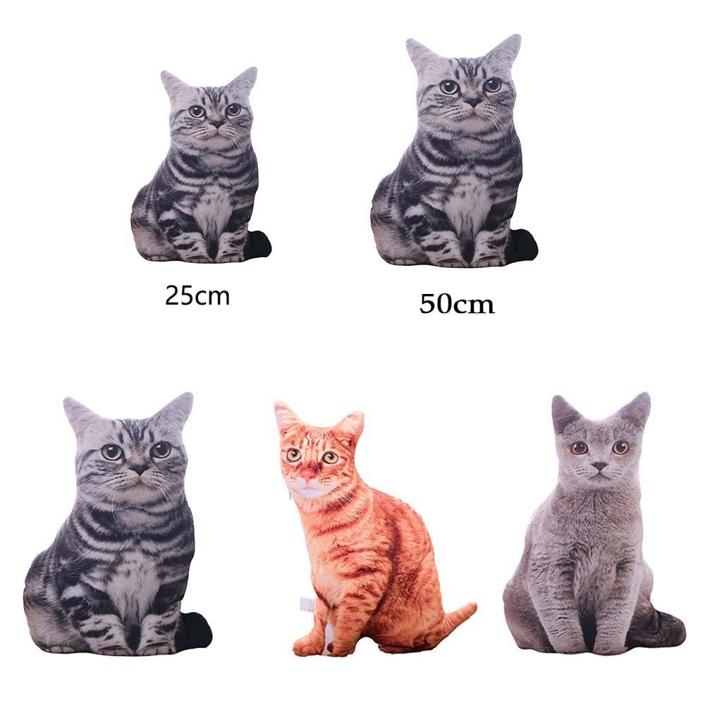 Bedding Simulation Cat Sleep Napping Neck Protection Cushion Pillow Home Textile Throw Pillow