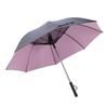 Sun and Rain Umbrella 90cm Length USB Interface Portable UV Sun Umbrella with 3000mah Cooling Fan