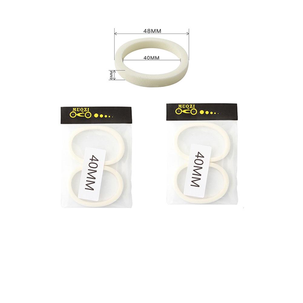 2/4/10PCS MTB Bike For Maintenance Sponge Ring Suspension For Oil Sealed Lubricating Sponge Ring Cycling Accessories
