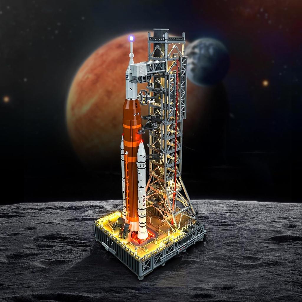 BrickBling LED Light for Lego 10341 NASA Artemis Space Launch System, Bricks Not Included (Classic Version Light)