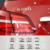 3D ABS Car Sticker Logo B180 B200 B260 Rear Trunk Letters Badge Emblem For Mercedes Benz B Class B200 B220 B260 Auto Accessories