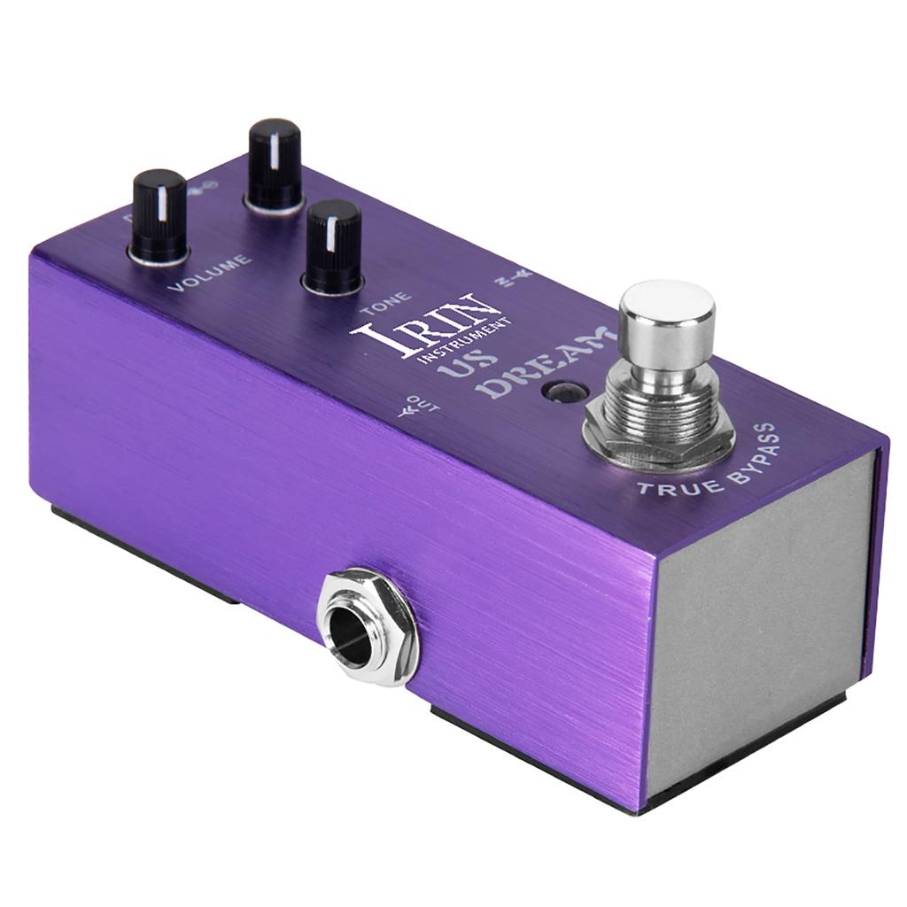 IRIN AN-03 Electric Guitar Distortion Effect Pedal US DREAM Simulate High-Gain Distortion Tone of the Driven Tube Amplifier