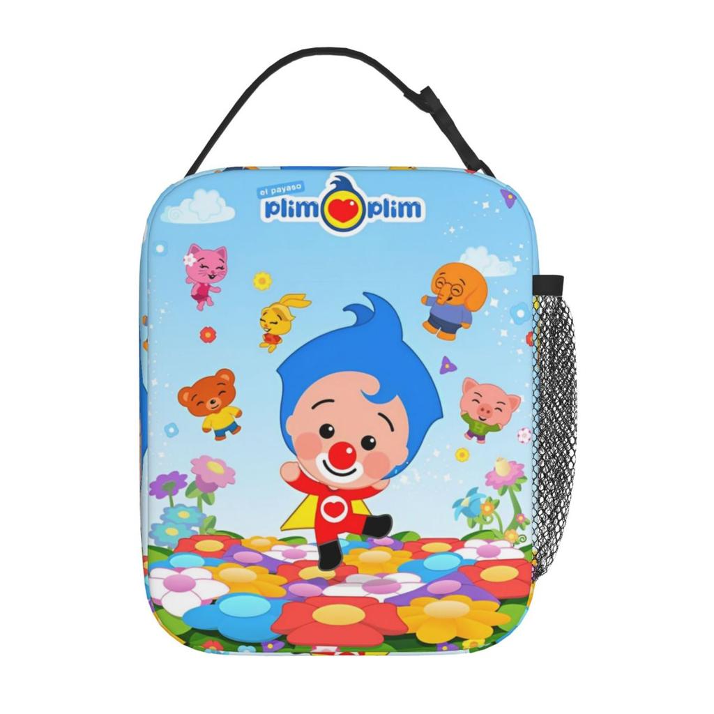 Plim-Plimsd Isolierte Lunchtasche, Kühltasche, Thermos-Lunchbox für unterwegs