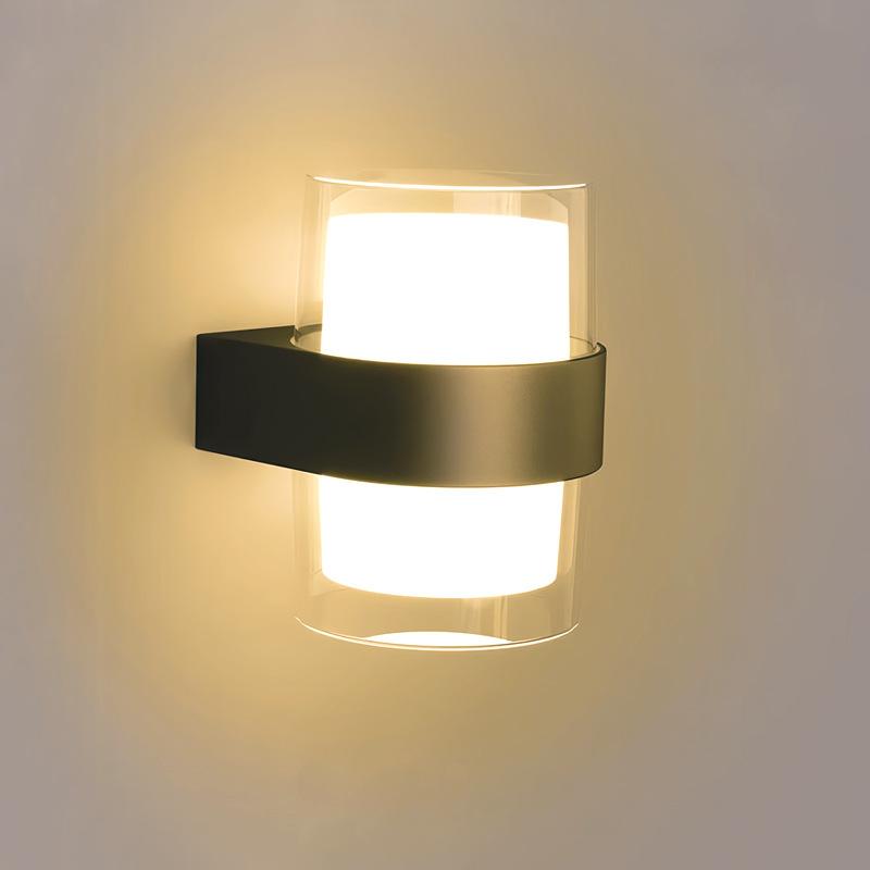Modern LED Wall Light Square Round Interior Living Room Bedroom Corridor Aisle Sofa Background Wall Wall Light