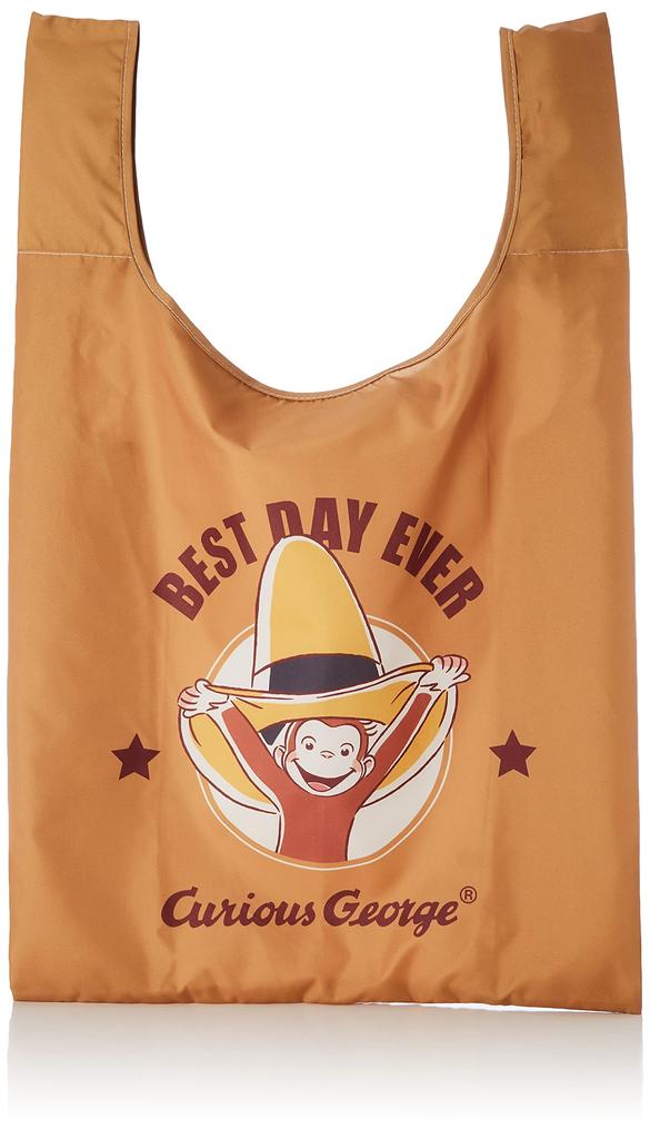 Marushin Eco Curious George Best Day Cute x W40 x D20cm 12 x Birthday Made with Recycled Product 4765016000 Bag, "The Ever" Design, Merchandise, H63.5