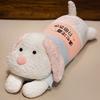 110cm Huge Kawaii Dog Plush Toys Cartoon Stuffed Animal Cute Soft Cuddly Baby Plushie Pillow Lie Prone Toy For Girls Gift Decor