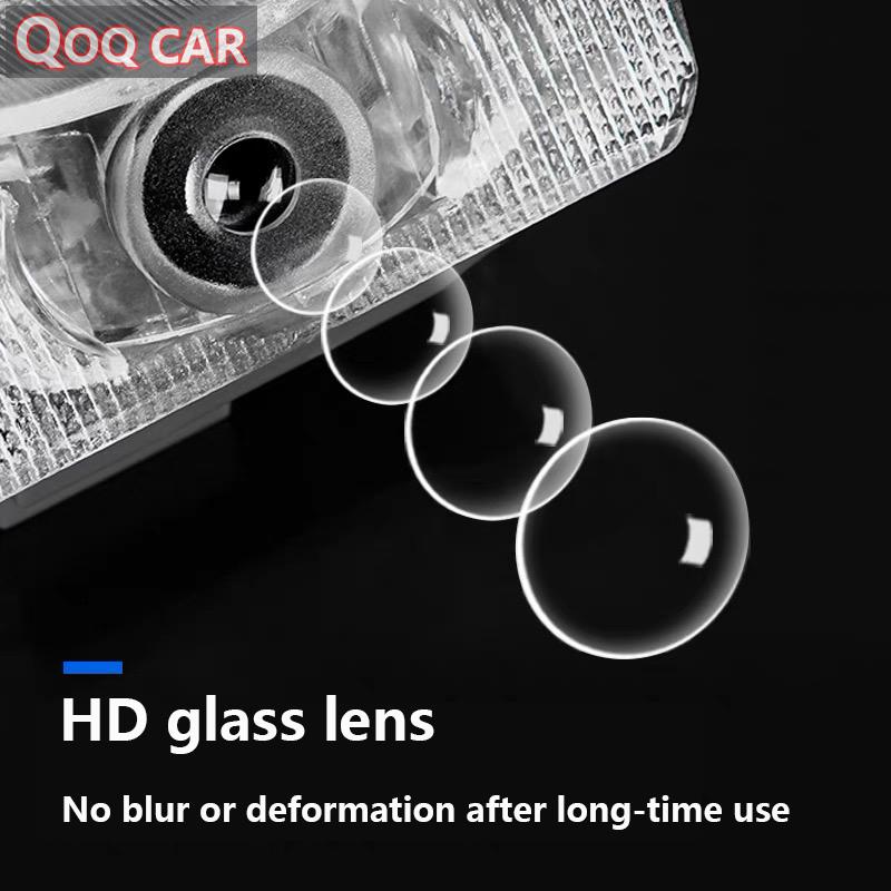 1 Pair For TOYOTA FORTUNER (2015-2022) AN150 AN160 HD Car LED Door Warning Light Projector Ghost Shadow Laster Welcome Lamps