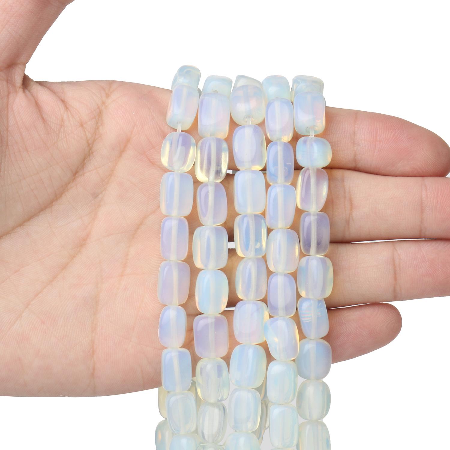 

1 шт., натуральный опал, тигровый глаз, бирюза, яшма, малахит, свободные кубические каменные бусины для изготовления ювелирных изделий, браслет «сделай сам», 8x12 мм opal 8x12mm