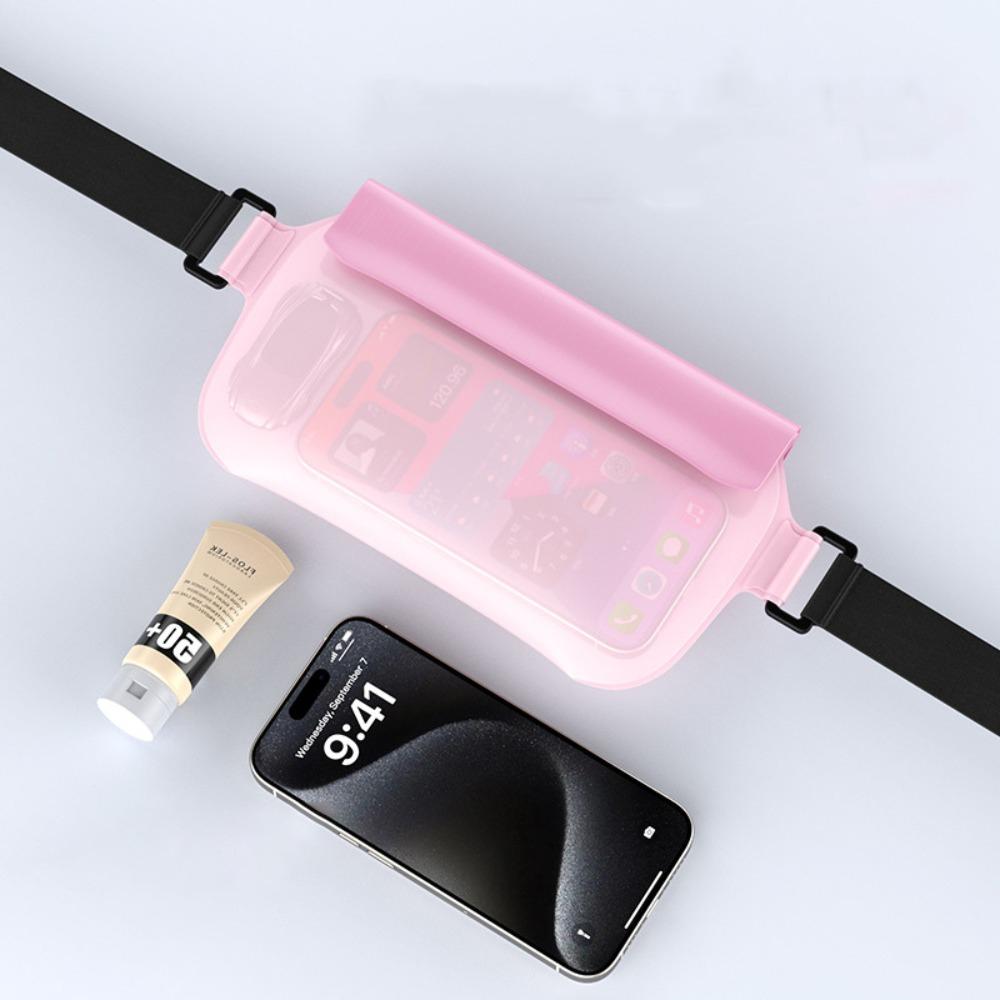 Lanyard Transparent Waist Bag Swimming Storage Bag Waterproof Phone Bag Summer