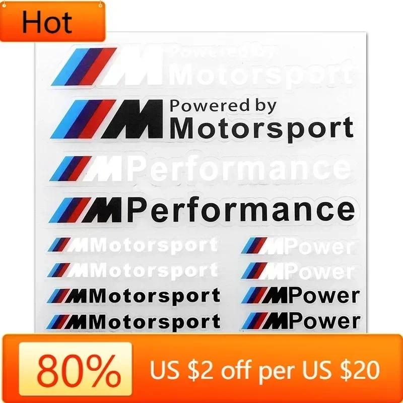 BALPJ1 Interior Mouldings New Hots E60 E60 E93 E60 Hot Car For BMW 1PCS Car M Performance Power Motorstport sticker For bmw M Sticker X