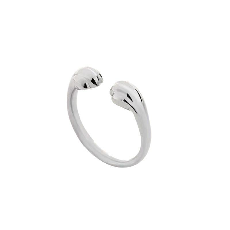 Women's Cute Cat Claw Ring - Light Luxury, Niche, Simple, Open, Adjustable Index Finger Accessory