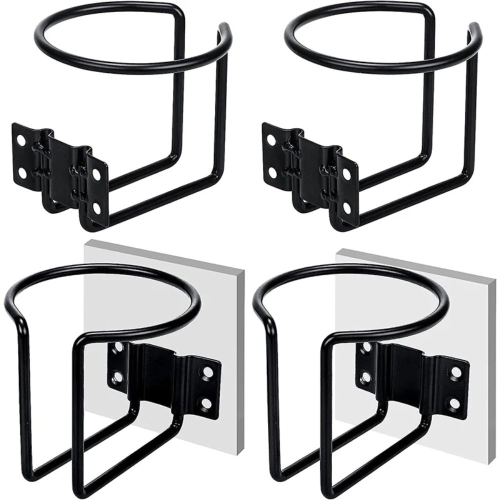 Wall Mounted Drink Holder Stainless Steel Car Mounted Cup Holder New Boat Ring Cup