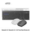 Rapoo 8100G Wireless Keyboard and Mouse Combo