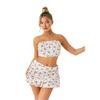 Missy Empire Womens/Ladies Floral Ruched Crop Top