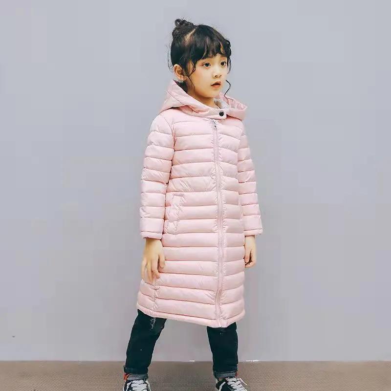 

Осінньо-зимовий верхній одяг Куртка для хлопчиків Одяг для дівчаток Дитяче пальто з бавовняною підкладкою з капюшоном Дитячий одяг Парки М’який тонкий комбінезон 130cm