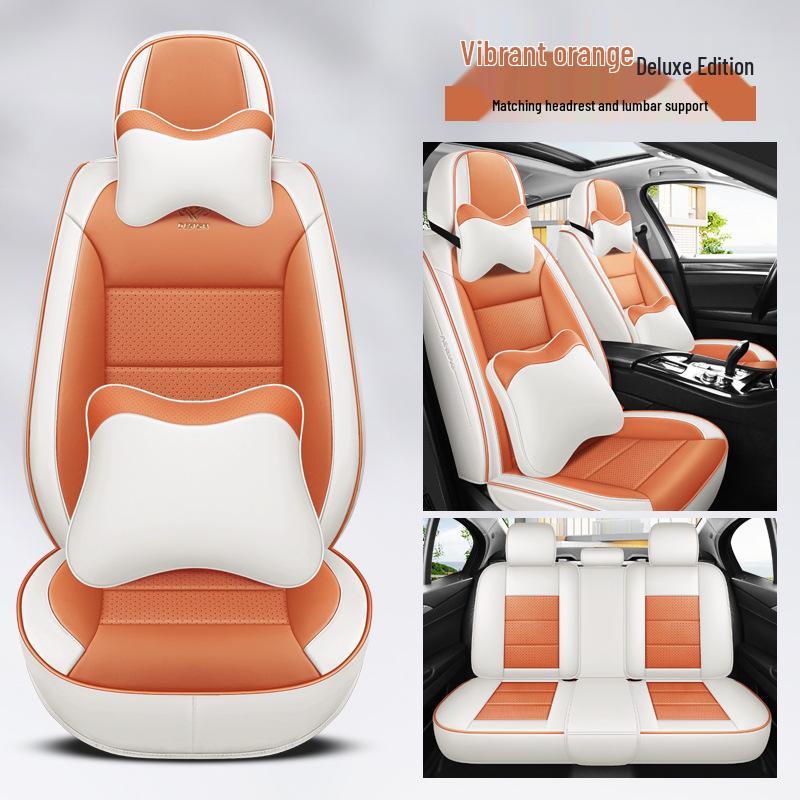 Volkswagen Lavida, Polo, Bora, Sagitar, T-Roc, Tayron Perforated Leather Car Seat Cover