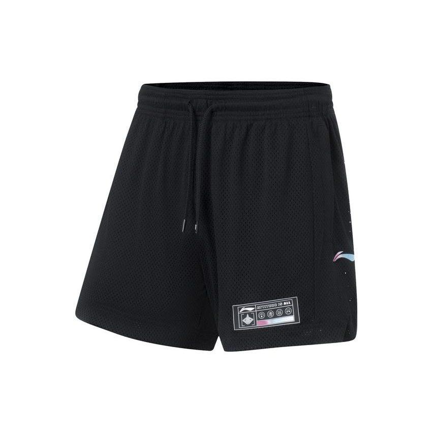 Li Ning Sports Basketball Collection Shorts Men's Black AAPT037-3