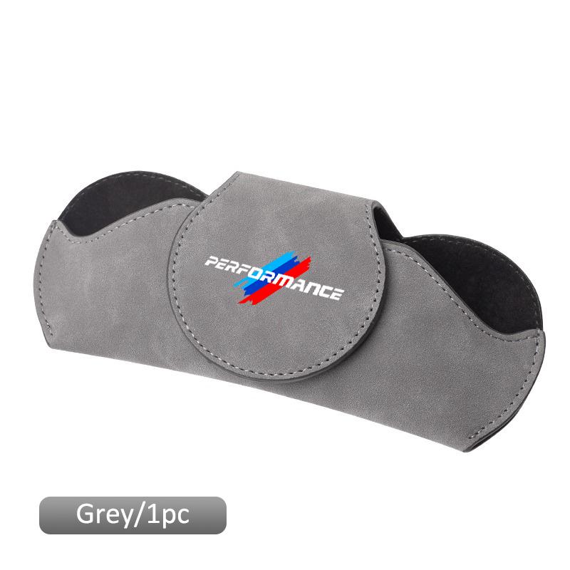 Car Glasses Case Sunglasses Storage Box Clip Accessories For BMW Performance F30 F10 E90 F20 E46 E60 E70 E39 E36 E87 X7 E92 CA4