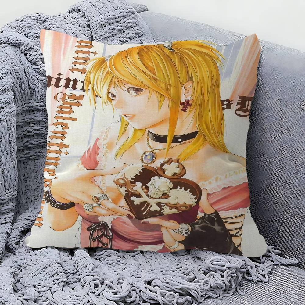 Anime D-Death Note Lucky Dragon Pillow Cover Sofa Cushion Cover Home Room Decoration Children Gift