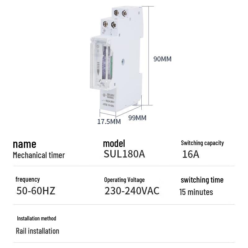 LILANG SUL180A Time Switch Timer