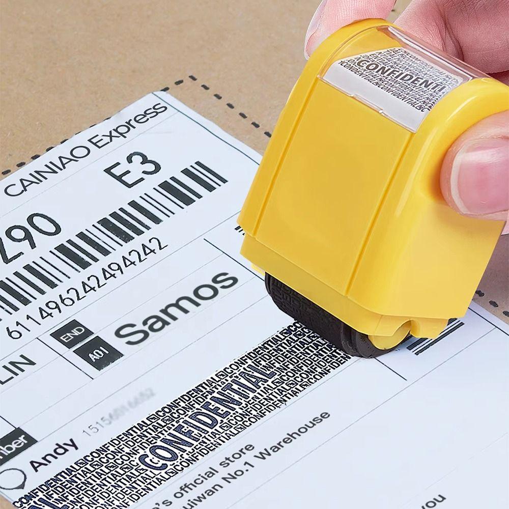 Roller Stamp Identity Theft Protection Roller Stamp Manual Roller Stamp Identity Theft Protection