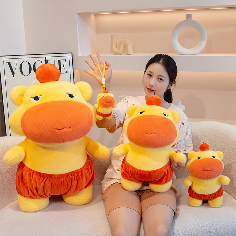 Stuffed Capybara Lulu Animal Pp Cotton Filling Soft Plush Toy For Home Decor