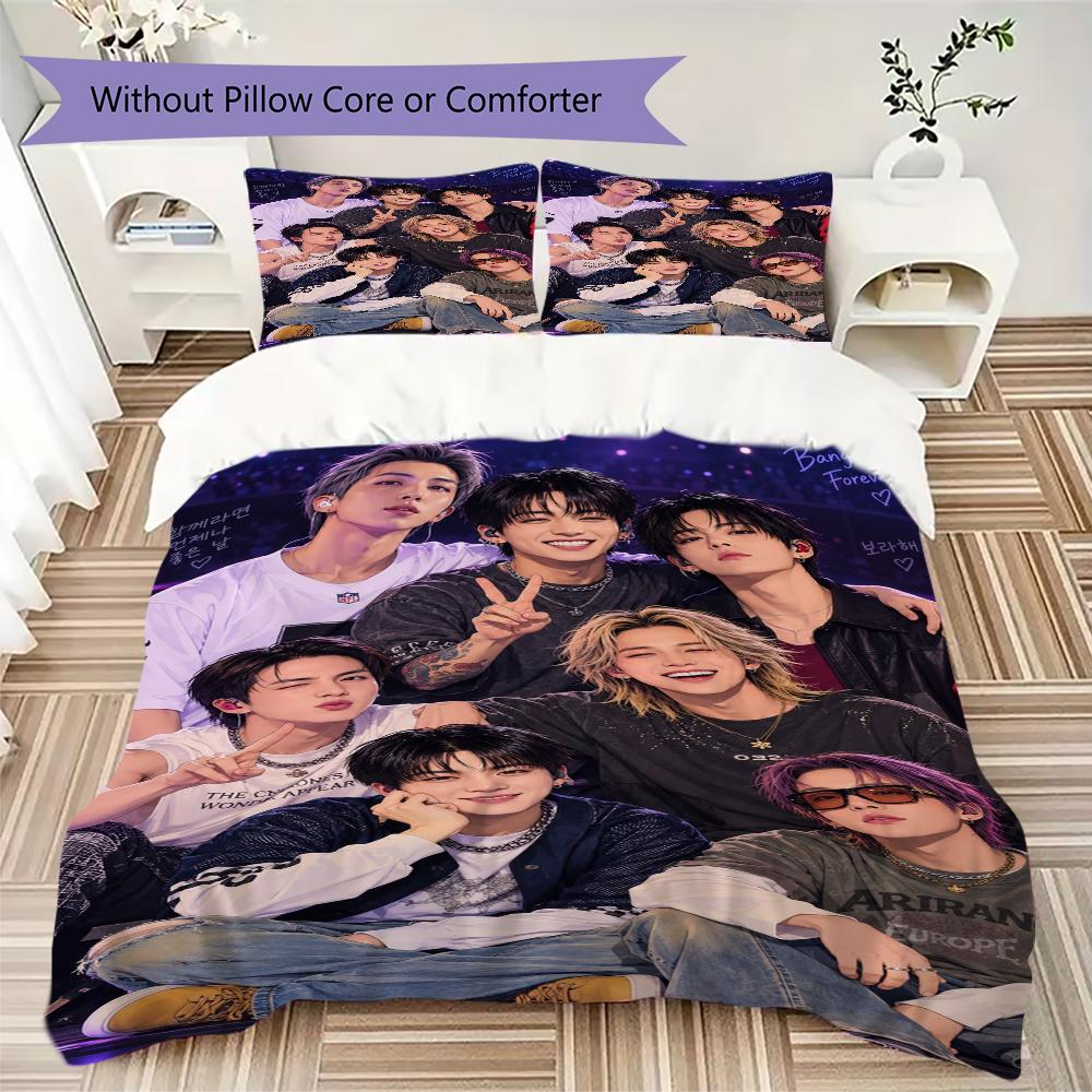 Elegant Purple Suits Bedding 1 Duvet Cover 2 Pillowcase Without Core Without Core Duvet Cover And Pillowcase Christmas Birthday Gift