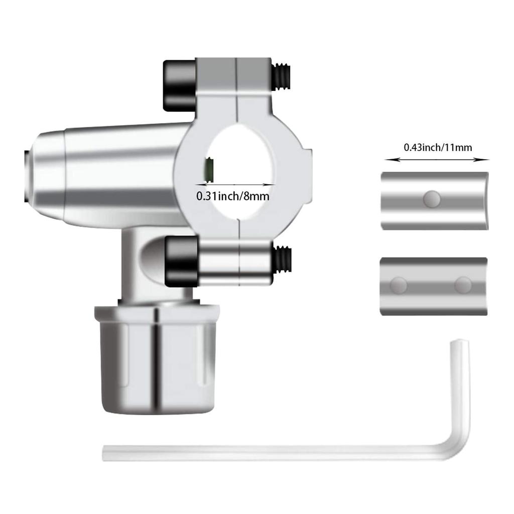Car Air Conditioner Refills Needle Valves Charging Solution Metal Piercing Valves  Tool for R134a Maintenance