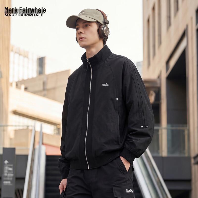 Mark Fairwhale Men s Embroidered Techwear Jacket M
