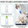 HOT Selling Portable Silicone Pet Shower Head Cleaning Shower Head Outdoor Silicone Pet Shower Head