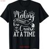 Making Memories One Cruise At A Time Family T Shirt Vintage Washed Streetwear Stretched Fashion Soft Casual Homme Vintage