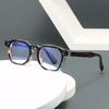 New Fashionable Luxury Square Frame Women'S Reading Glasses Retro Neutral High Quality Versatile Anti Blue Light Glasses